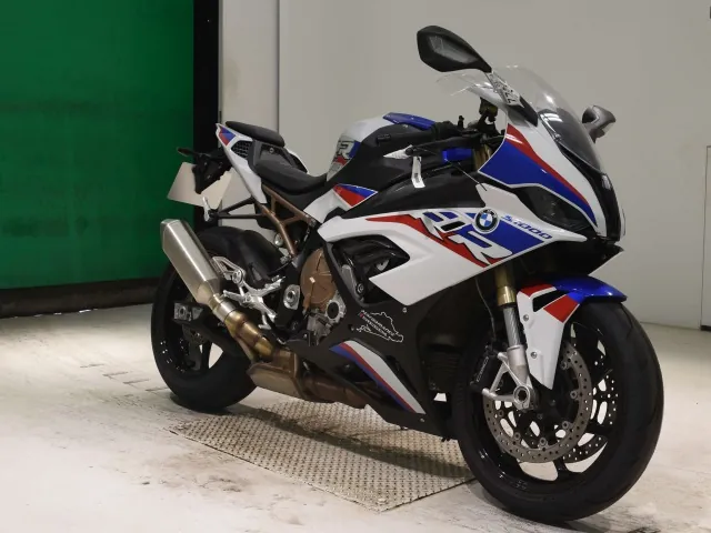 BMW S1000Rr 2021, white | red | blue, фото 3