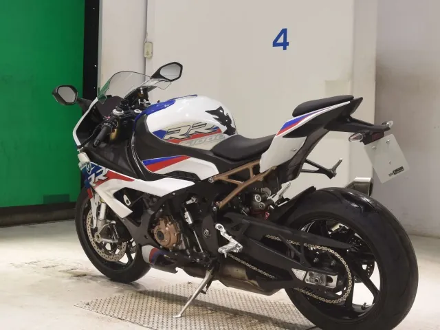 BMW S1000Rr 2021, white | red | blue, фото 6