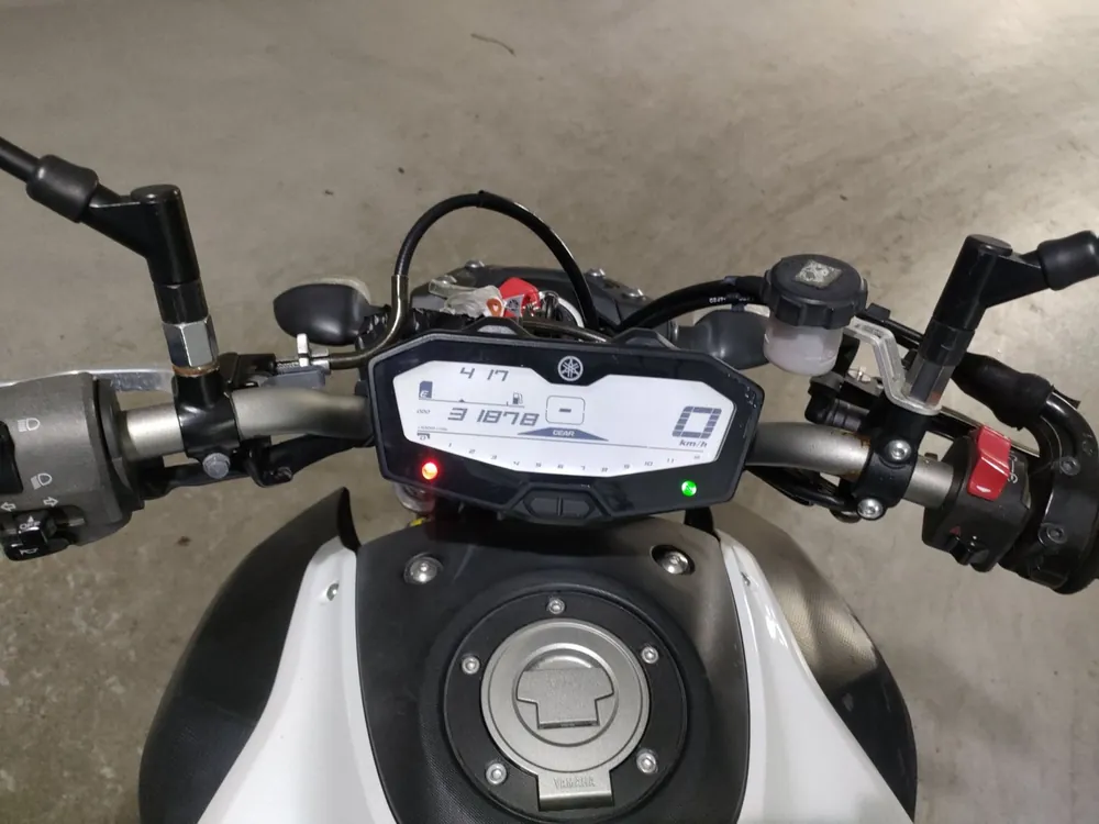 Yamaha MT-07 2014, белый, фото 5