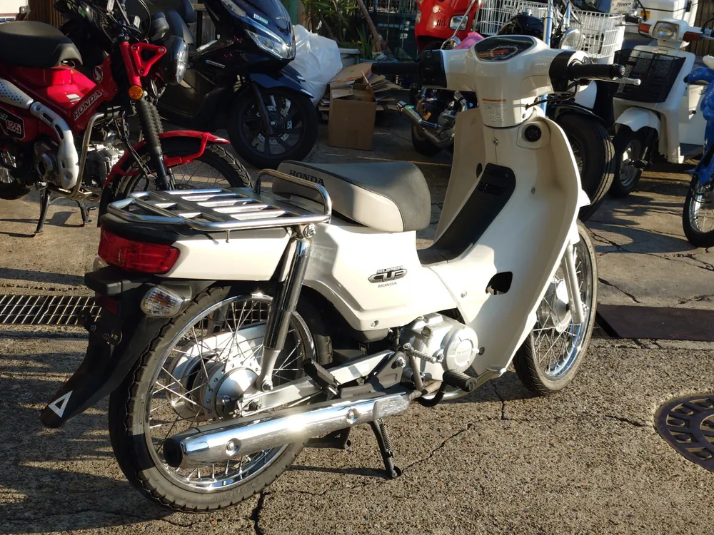 Honda Cross Cub, p white, фото 3