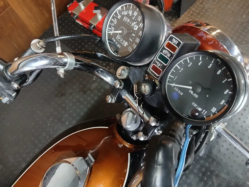 Kawasaki 400RS 1974, фото 8