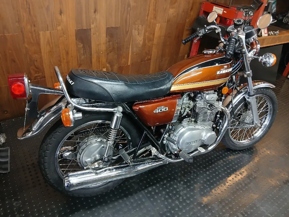 Kawasaki 400RS 1974, фото 4