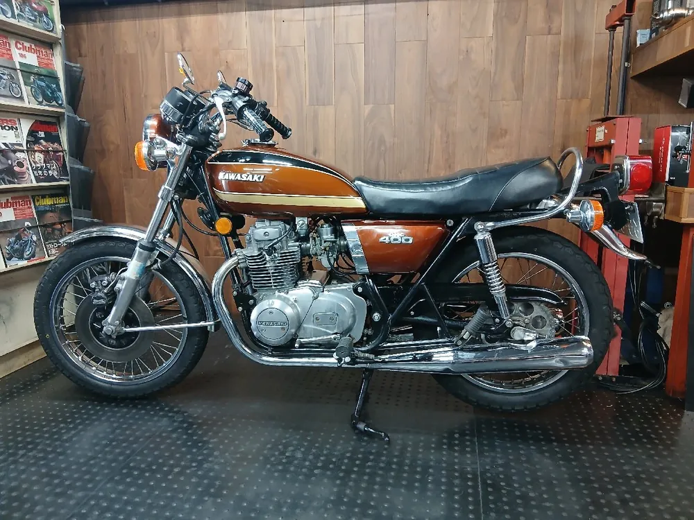 Kawasaki 400RS 1974, фото 5
