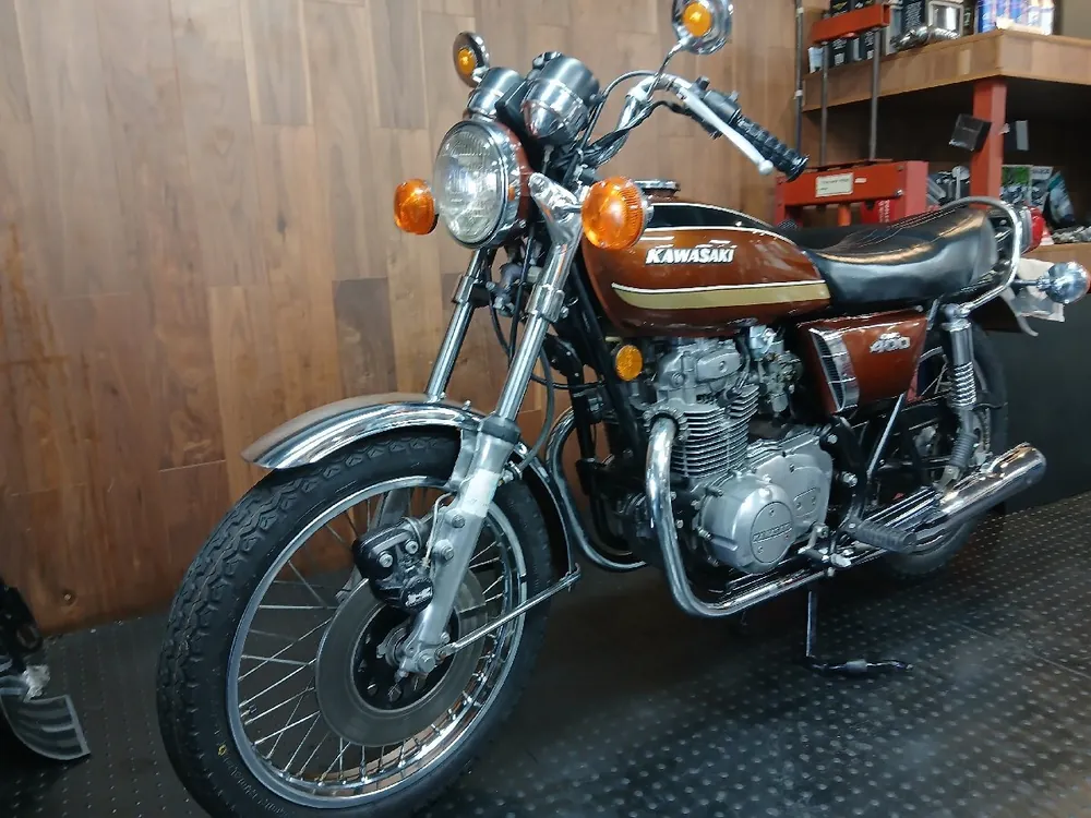 Kawasaki 400RS 1974, фото 7