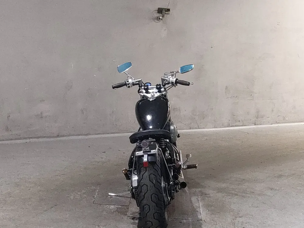 Honda Steed 400 1992, чёрный, фото 4