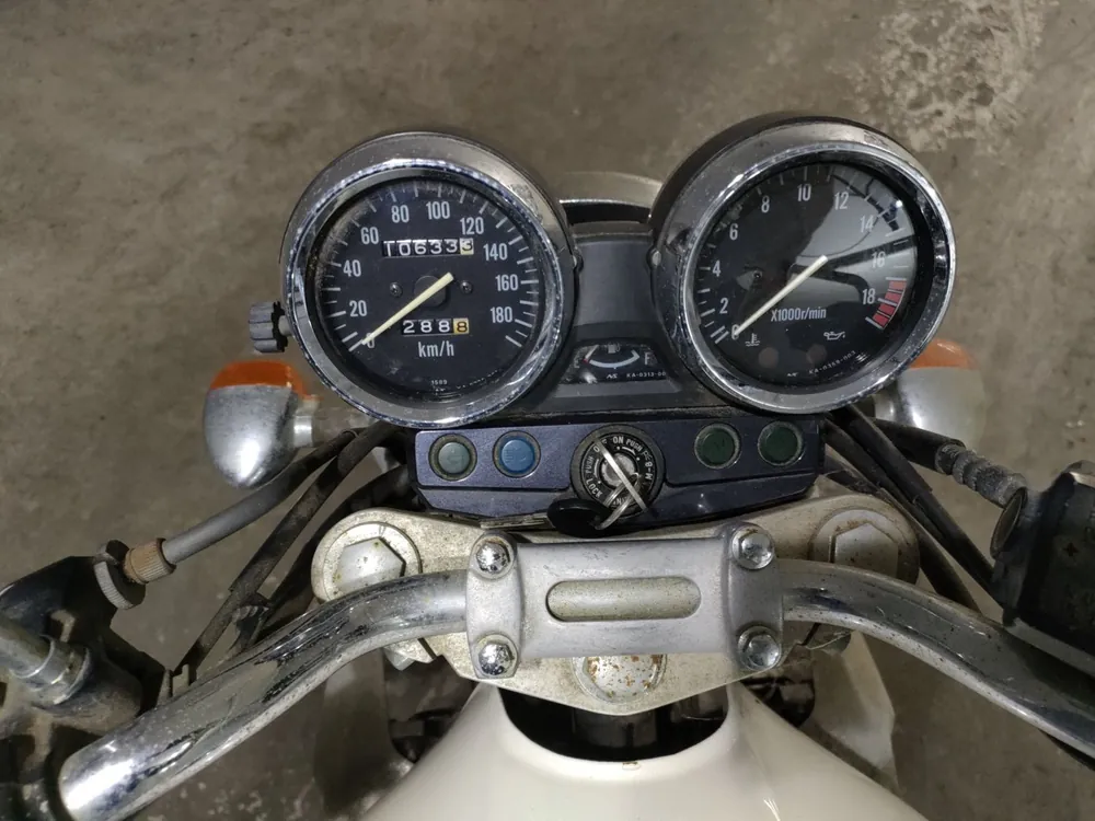 Kawasaki BALIUS-II ZR250B, белый, фото 5