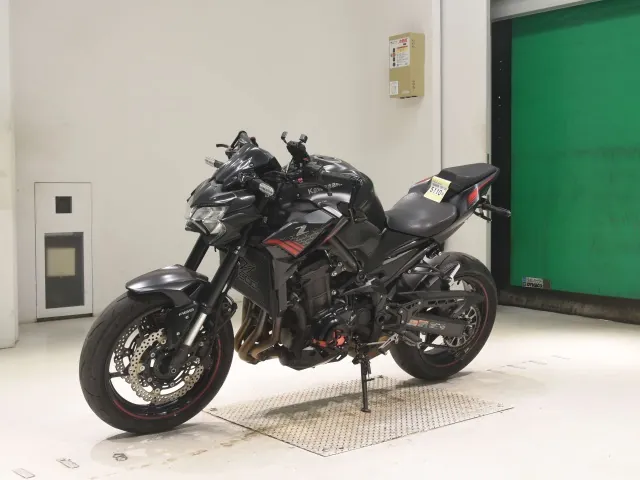 Kawasaki Z900-2 2020, matt black, фото 4