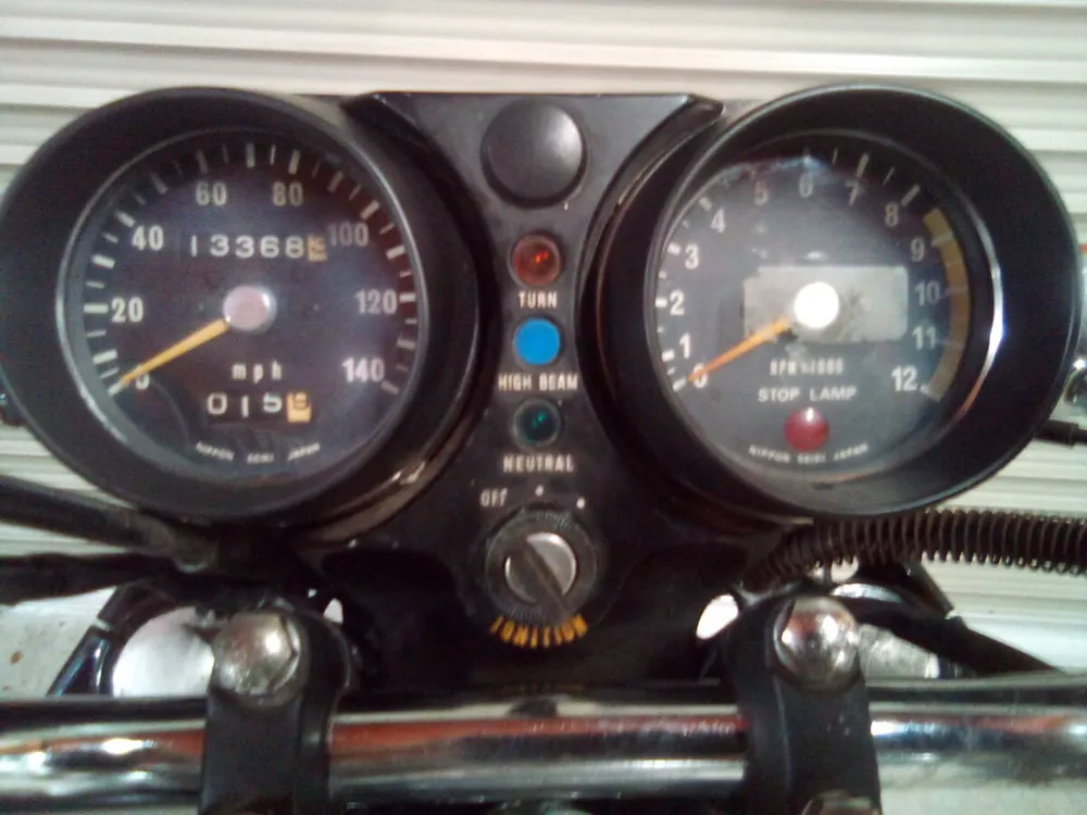 Kawasaki H1 SS500 1973, фото 8