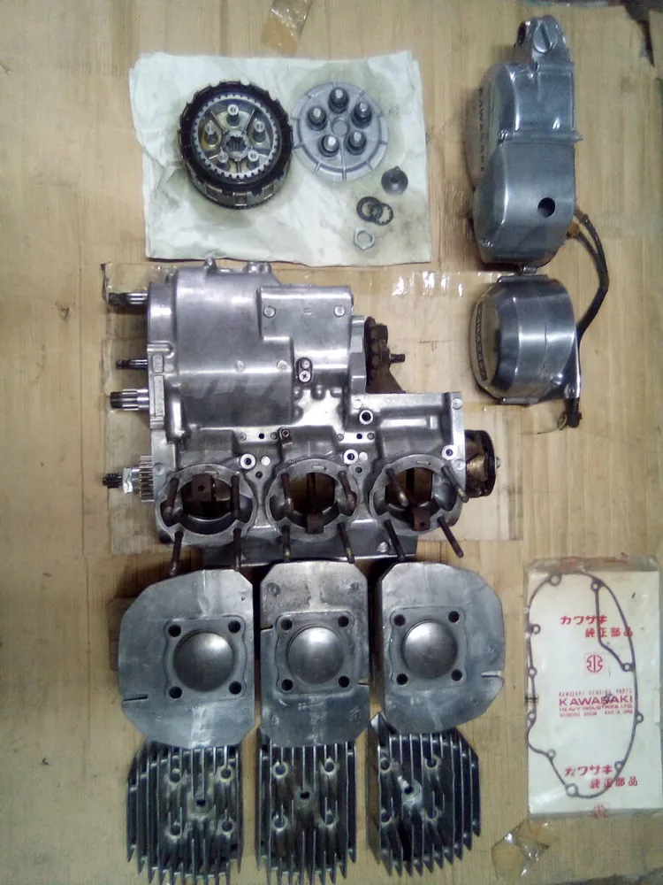 Kawasaki H1 SS500 1973, фото 3