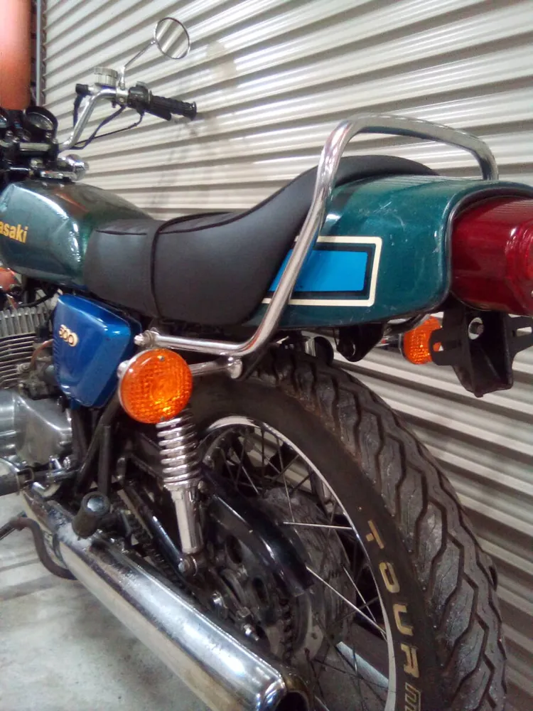 Kawasaki H1 SS500 1973, фото 4