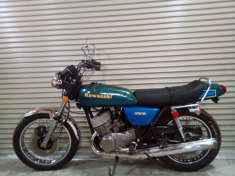 Kawasaki H1 SS500 1973, фото 7