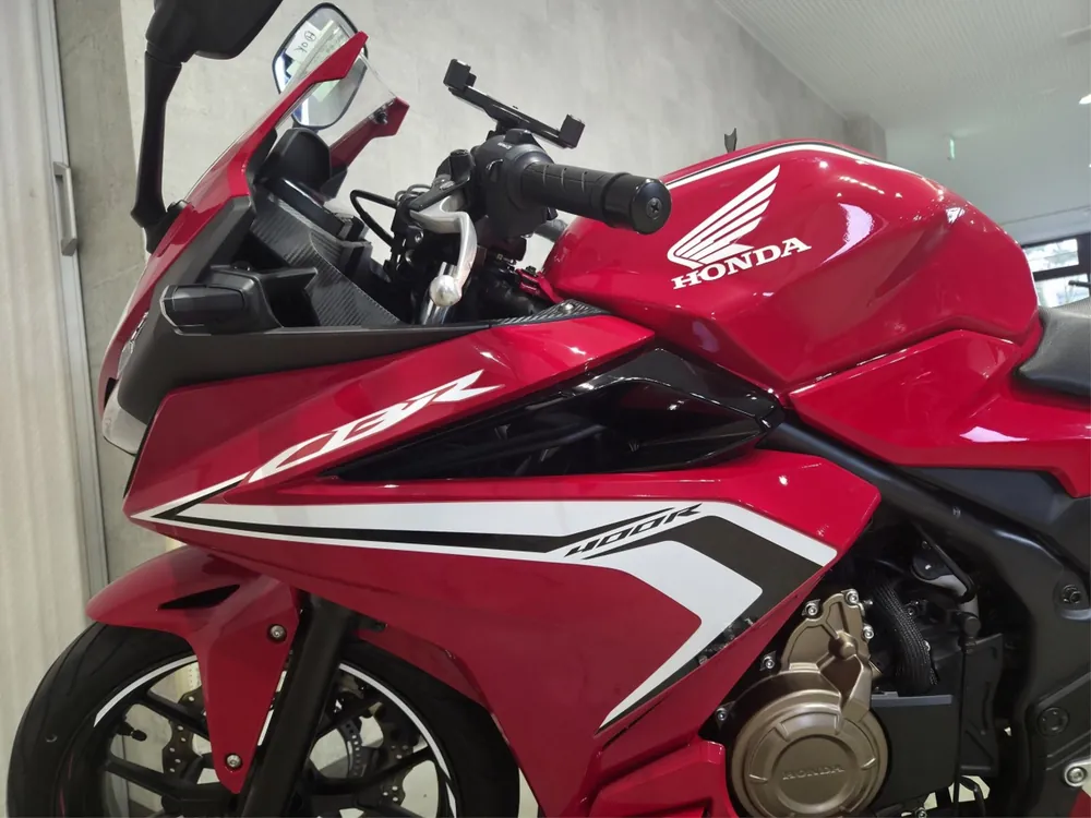 Honda CB400X 2020, red / white / black, фото 19