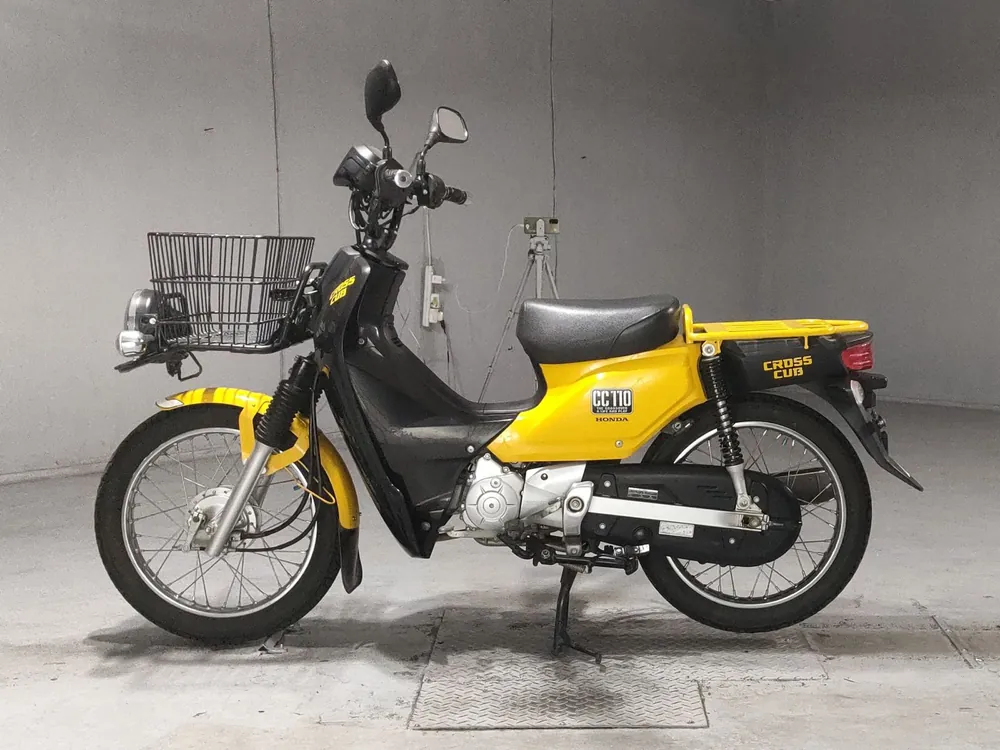 Honda Cross Cub, жёлтый, фото 2