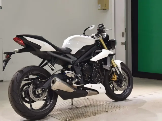 Triumph Street Triple 2013, белый, фото 5