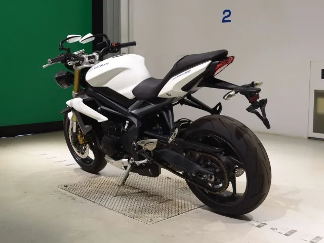 Triumph Street Triple 2013, белый, фото 6