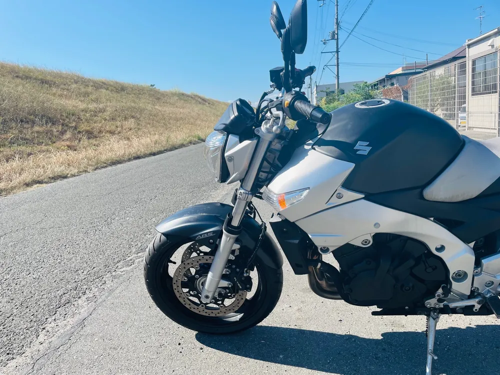 Suzuki GSR400 2008, black/silver, фото 2