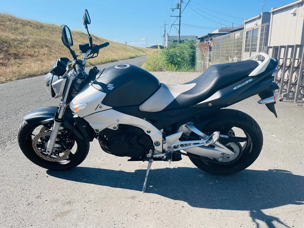 Suzuki GSR400 2008, black/silver, фото 3