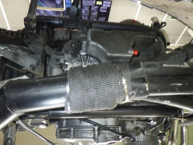 Kawasaki ZRX1100 1992, чёрный, фото 7