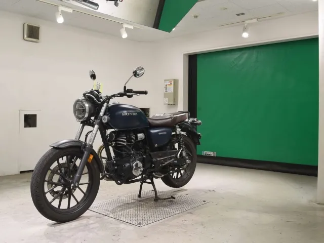 Honda GB350S 2024, navy blue, фото 4