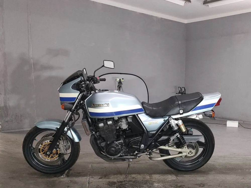 Kawasaki ZRX400-II 1998, синий, фото 2