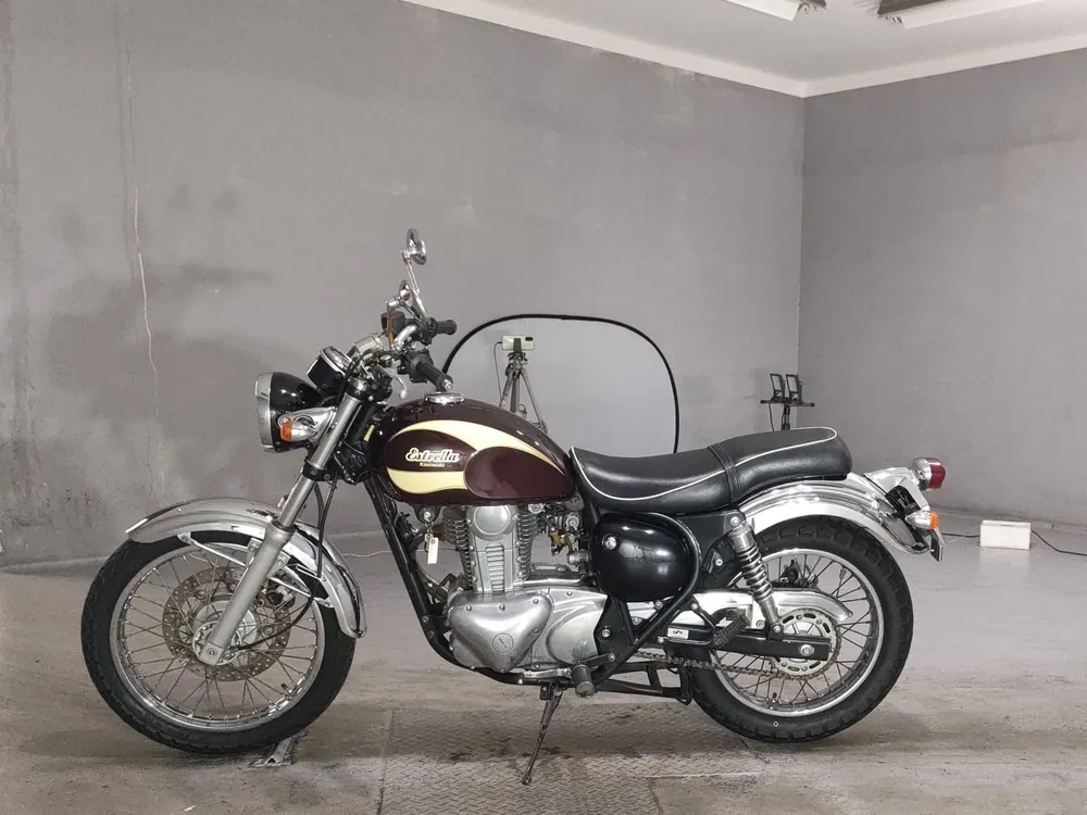 Kawasaki Estrella, light brown / beige, фото 2