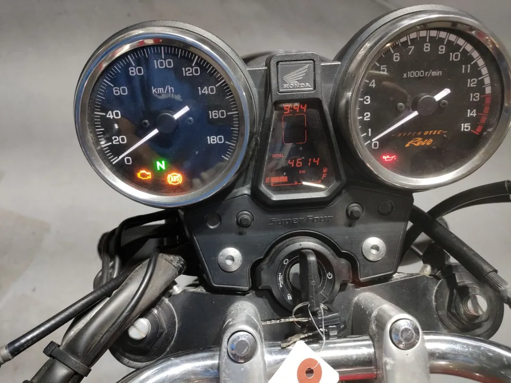 Honda CB400SB 2020, white/black, фото 5
