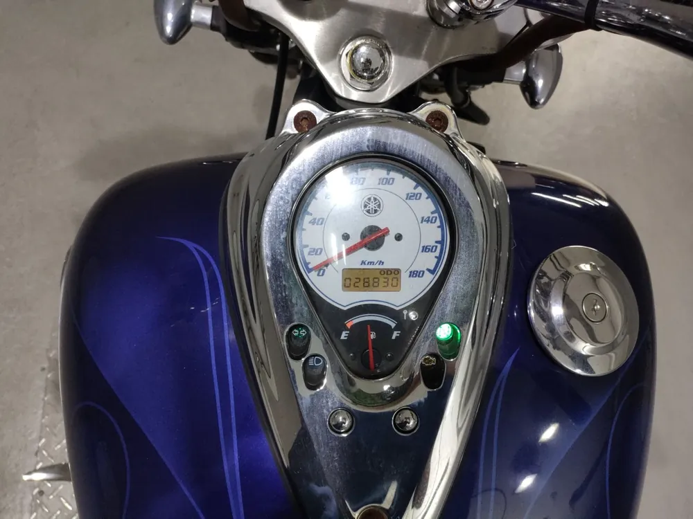Yamaha Drag Star 400 Classic 2003, синий, фото 5