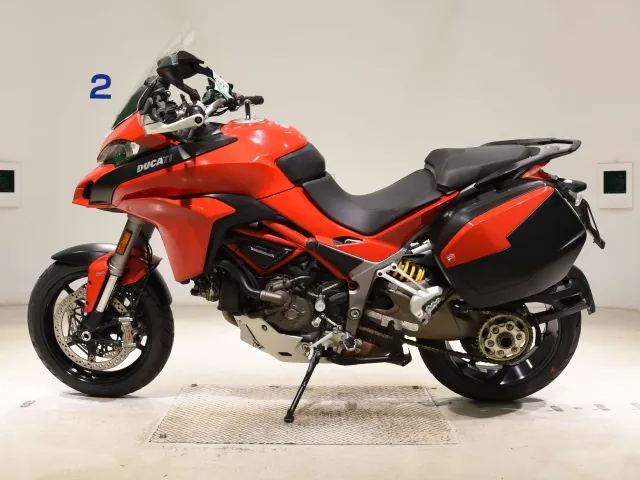 Ducati Multi Strada 1200S 2017, красный, фото 2