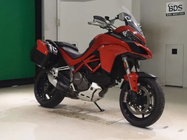 Ducati Multi Strada 1200S 2017, красный, фото 3