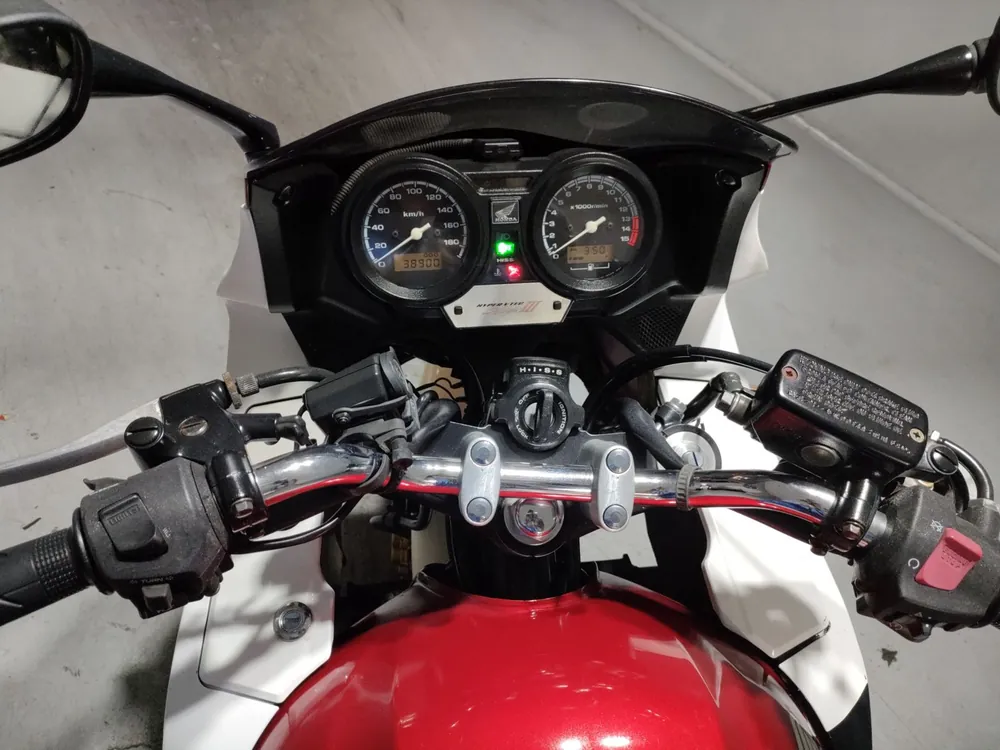 Honda CB400N 2007, white / red, фото 5