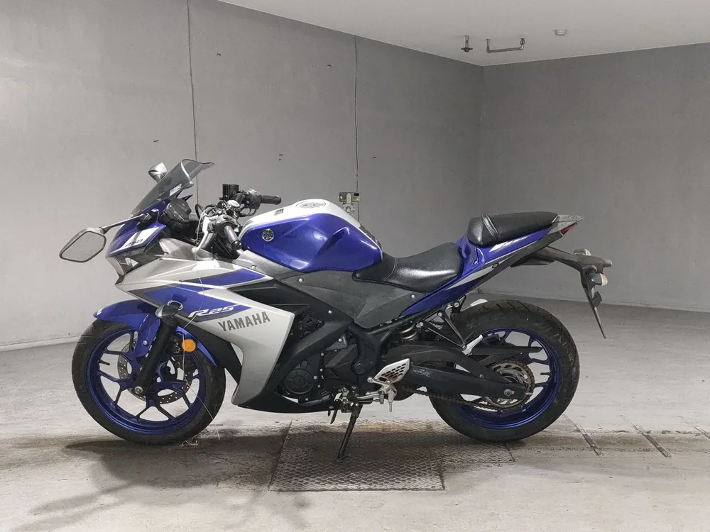 Yamaha YZF-R25, silver / blue, фото 2