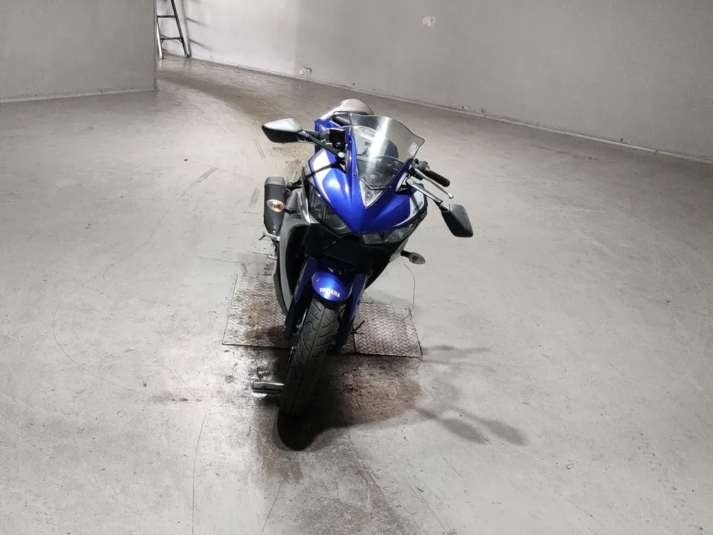 Yamaha YZF-R25, silver / blue, фото 3