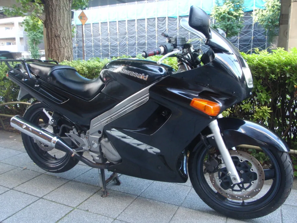 Kawasaki ZZ-R250, чёрный, фото 3