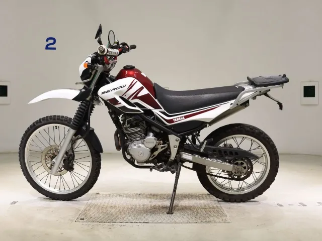 Yamaha Serow 250, white | red, фото 2