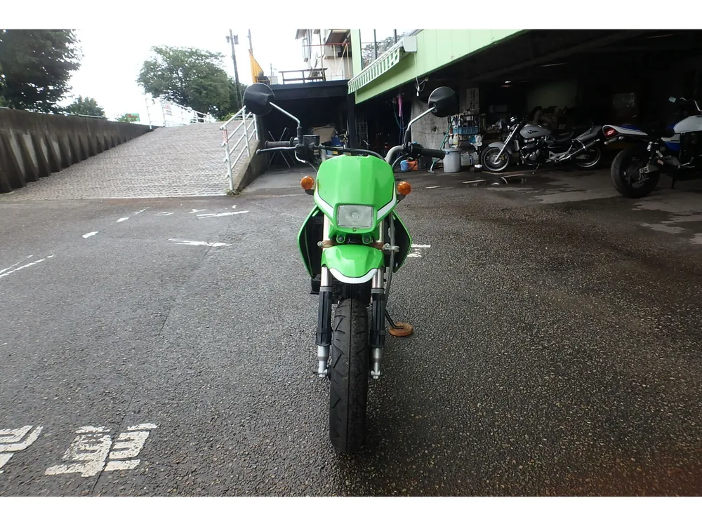 Kawasaki KSR110, lime / black, фото 2
