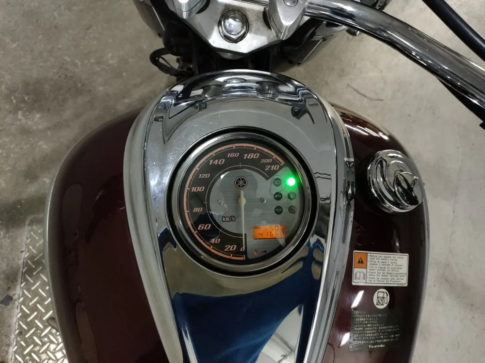 Yamaha XVS950A 2009, красный, фото 5