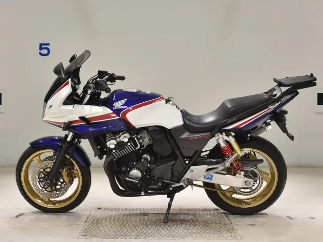 Honda CB400N 2006, white | red | blue, фото 2