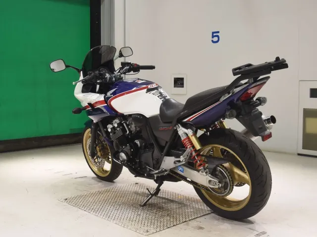 Honda CB400N 2006, white | red | blue, фото 6