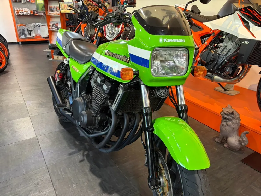Kawasaki ZRX400-II 2001, зелёный, фото 10