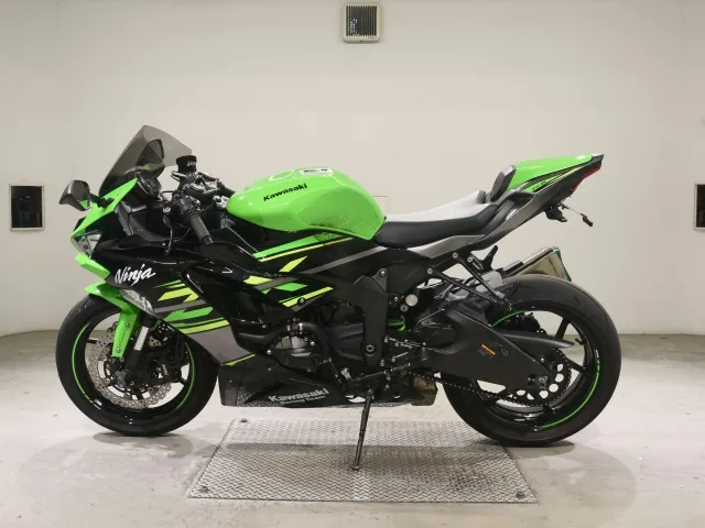 Kawasaki Zx-6Ra 2020, black | green, фото 2