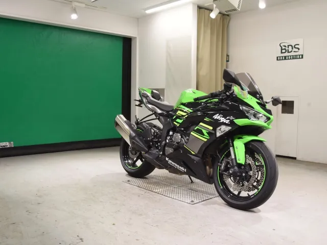 Kawasaki Zx-6Ra 2020, black | green, фото 3