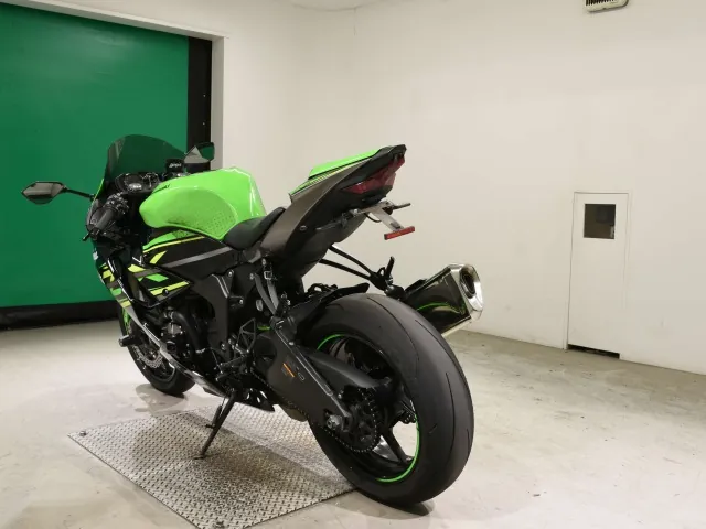 Kawasaki Zx-6Ra 2020, black | green, фото 6