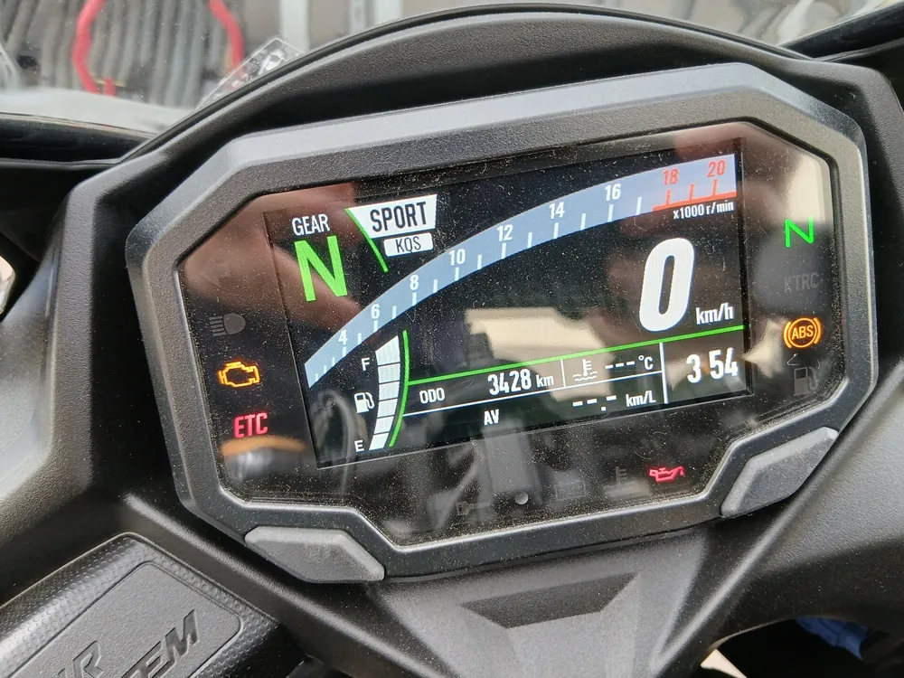 Kawasaki ZX-25R, mat gray, фото 3