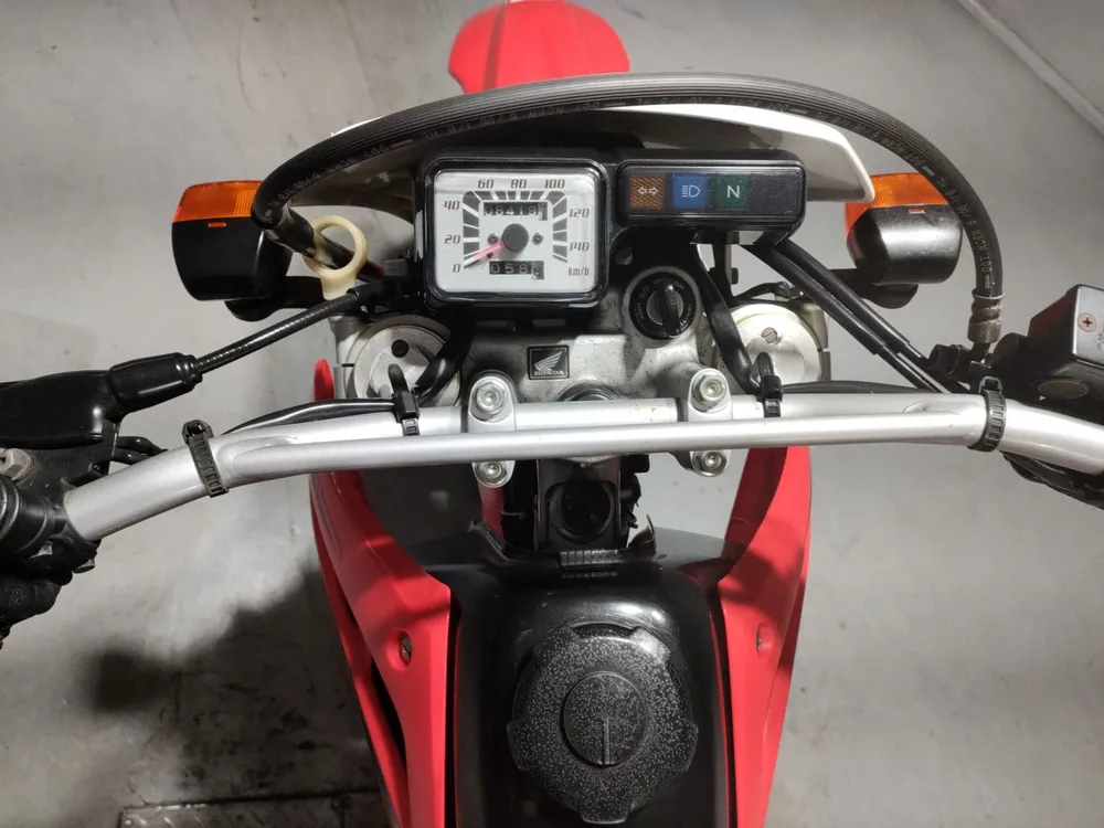 Honda XR250, black/red, фото 5