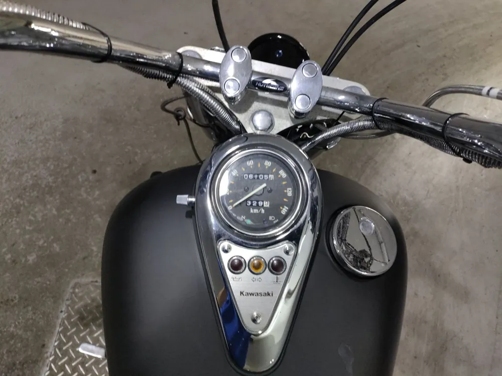 Kawasaki Vulcan 400 Classic 2001, чёрный, фото 5