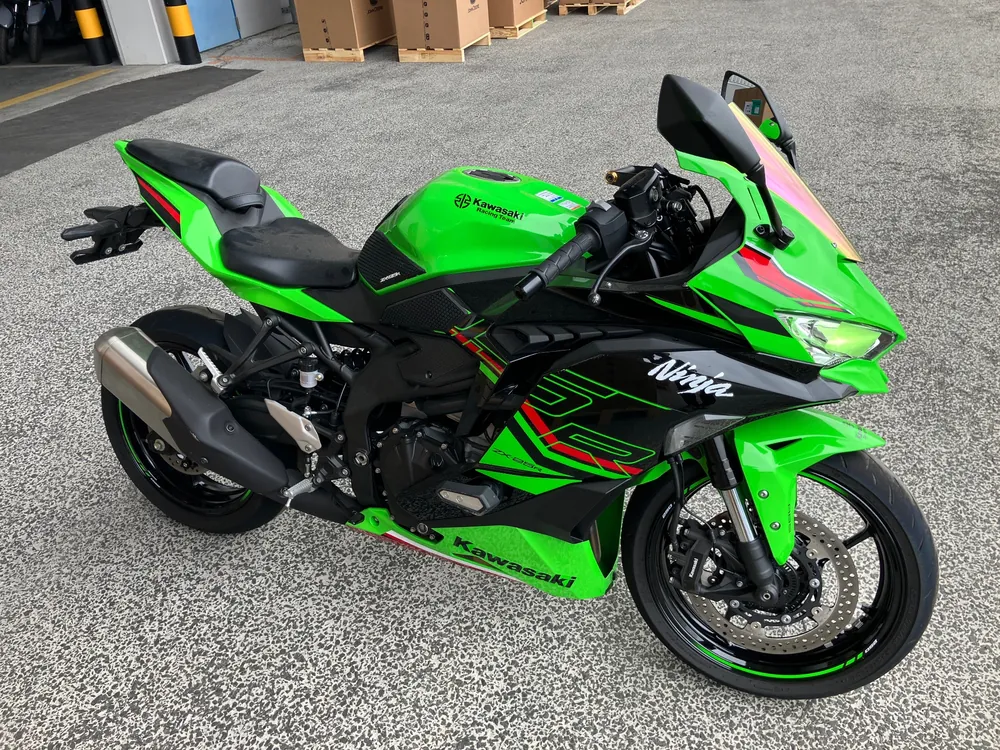 Kawasaki ZX-25R, lime / black, фото 5