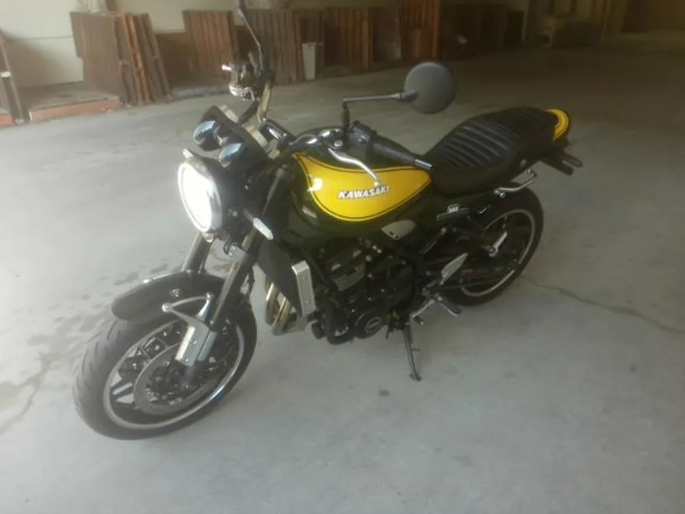 Kawasaki Z900RS 2024, зелёный, фото 2