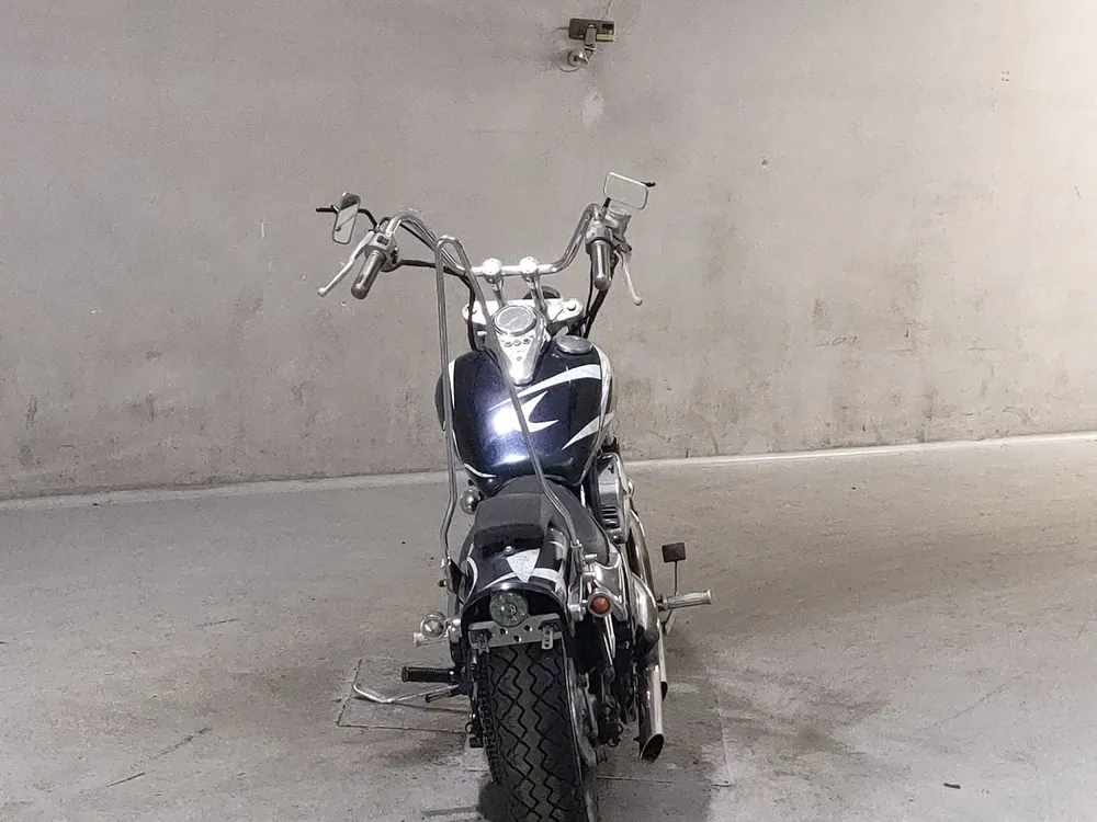 Kawasaki Vulcan 400 Classic 1996, чёрный, фото 4