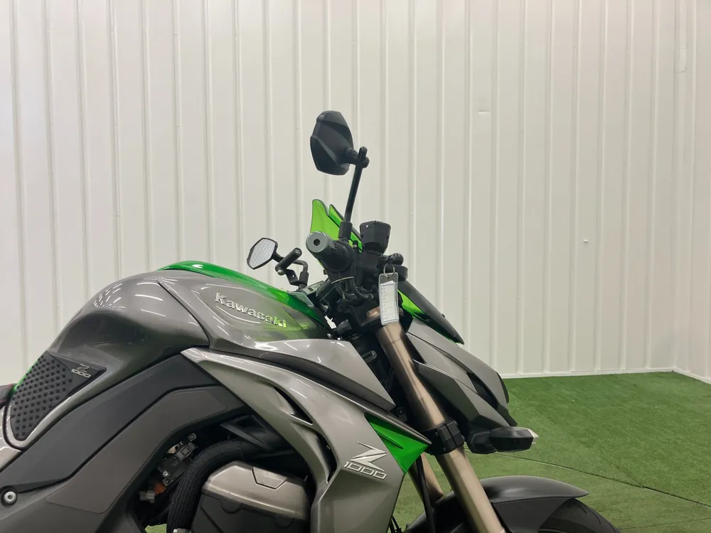 Kawasaki Z1000 ABS 2014, green/gray, фото 11