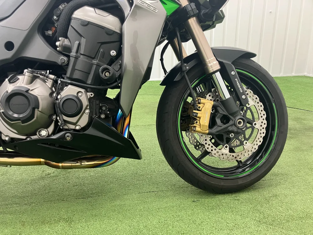 Kawasaki Z1000 ABS 2014, green/gray, фото 12